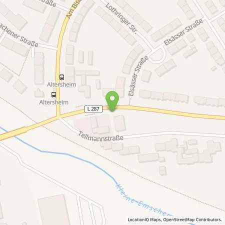 Standortübersicht der Tankstelle star Tankstelle in 47167 Duisburg