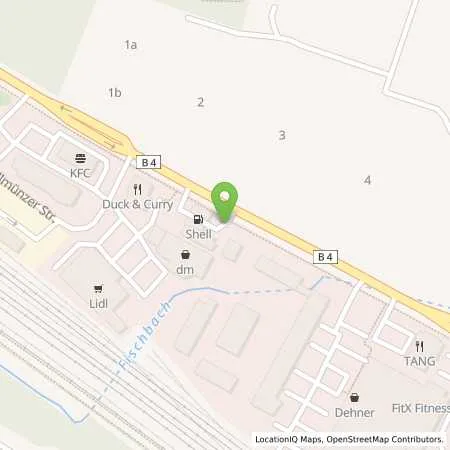 Standortübersicht der Tankstelle Shell Nuernberg Regensburger Str. 314 in 90480 Nuernberg