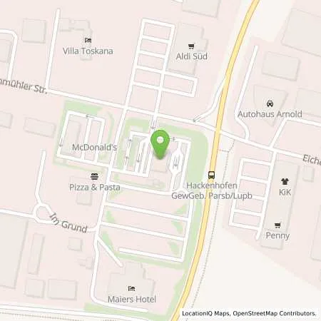 Standortübersicht der Tankstelle Esso Tankstelle in 92331 PARSBERG