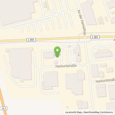 Standortübersicht der Tankstelle L. Stroetmann Großmärkte GmbH & Co. in 48163 Münster