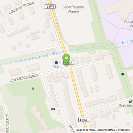 Standortübersicht der Benzin-Super-Diesel Tankstelle: star Tankstelle in 44649, Herne