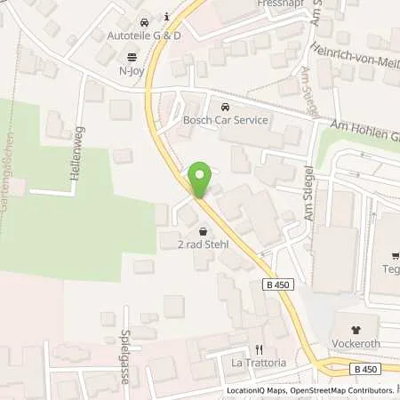 Standortübersicht der Tankstelle star Tankstelle in 34560 Fritzlar