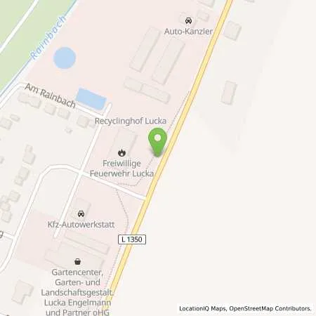 Standortübersicht der Tankstelle Silvio Liebmann in 04613 Lucka