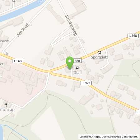 Standortübersicht der Benzin-Super-Diesel Tankstelle: star Tankstelle in 33378, Rheda-Wiedenbrück