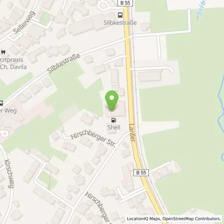 Standortübersicht der Tankstelle Shell Warstein Lanfer 29 in 59581 Warstein