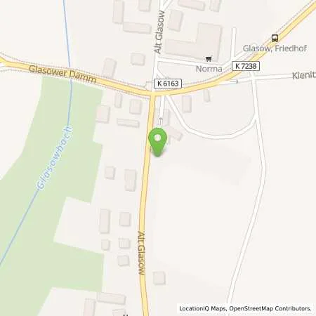 Standortübersicht der Tankstelle Sprint Mahlow-Glasow Alt-Glasow in 15831 Mahlow (Glasow)