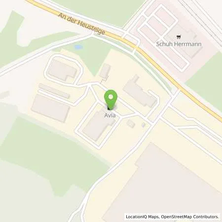 Standortübersicht der Tankstelle AVIA Tankstelle in 91757 Treuchtlingen