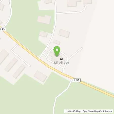 Standortübersicht der Tankstelle M1 Allrode in 06502 Thale (Allrode)