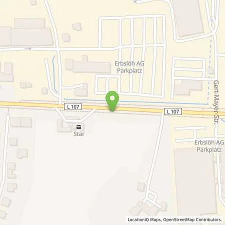 Standortübersicht der Tankstelle star Tankstelle in 42553 Velbert