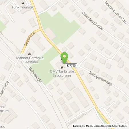 Standortübersicht der Tankstelle Kressbronn Lindauer Strasse 12 in 88079 Kressbronn