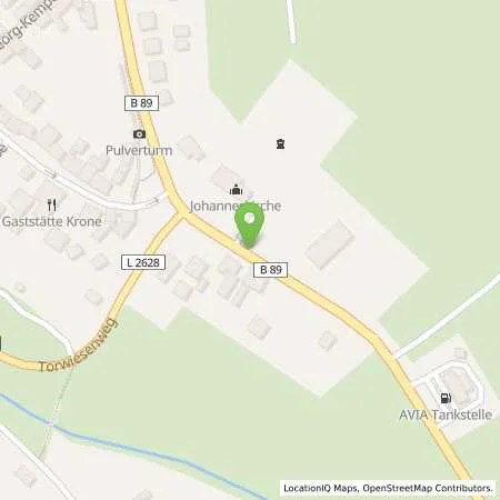 Standortübersicht der Tankstelle Kai Schuldt in 98660 Themar