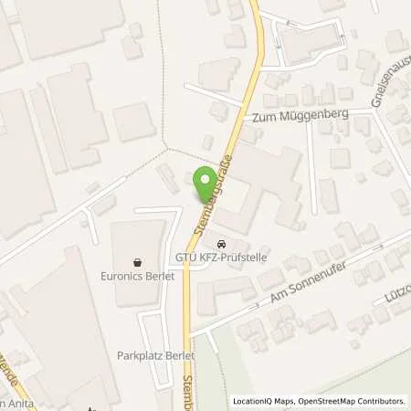 Standortübersicht der Tankstelle Grüne Tankstelle Neheim in 59755 Arnsberg