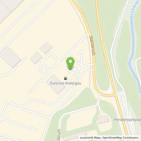 Standortübersicht der Tankstelle Shell Knetzgau Steinbruch 12 in 97478 Knetzgau