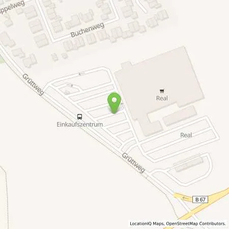 Standortübersicht der Tankstelle Supermarkt-Tankstelle REES GRUETTWEG 42-47 in 46459 REES