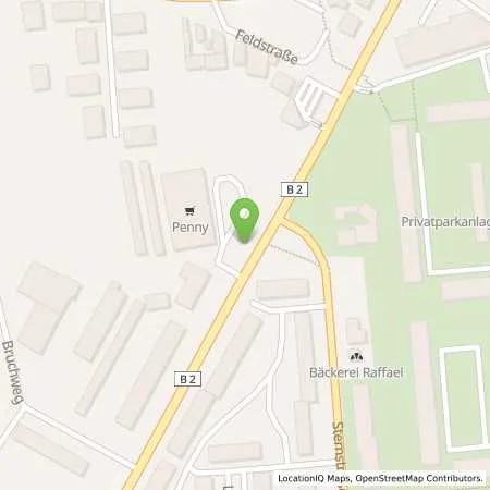 Standortübersicht der Tankstelle Aral Tankstelle in 06886 Lutherstadt Wittenbe