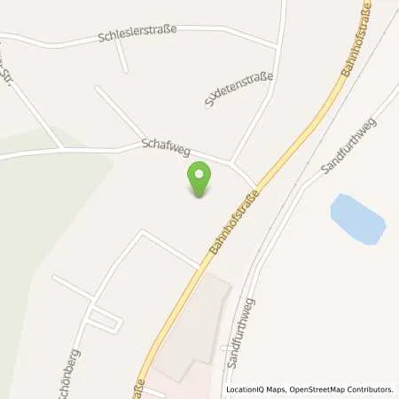 Standortübersicht der Tankstelle RMW Raiffeisentankstelle Grafenwöhr in 92655 Grafenwöhr