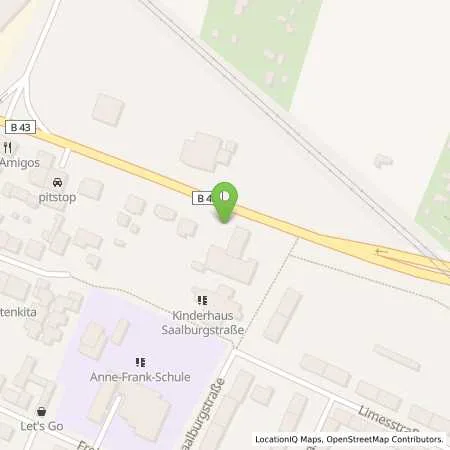 Standortübersicht der Tankstelle Shell Hanau Leipziger Str. 76-78 in 63450 Hanau