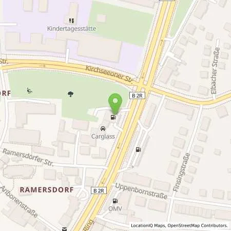 Standortübersicht der Tankstelle Shell Muenchen Innsbrucker Ring 142 in 81669 Muenchen