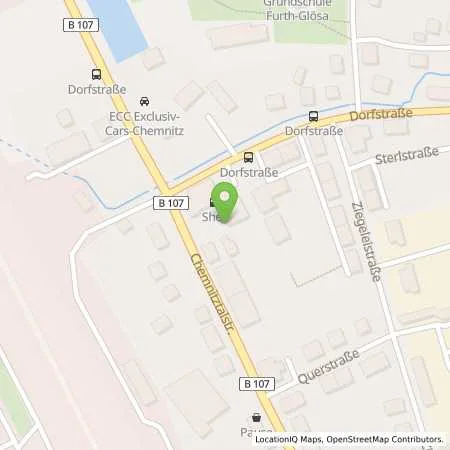 Standortübersicht der Tankstelle Shell Chemnitz Chemnitztalstr. 170 in 09114 Chemnitz