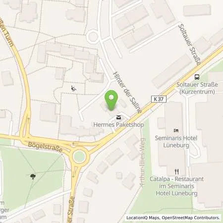 Standortübersicht der Tankstelle Aral Tankstelle in 21335 Lüneburg