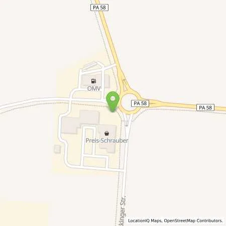 Standortübersicht der Tankstelle Bad Füssing Pockinger Strasse 19 in 94072 Bad Füssing