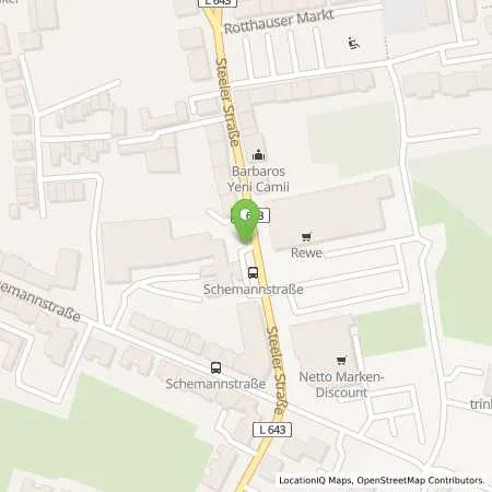 Standortübersicht der Tankstelle star Tankstelle in 45884 Gelsenkirchen