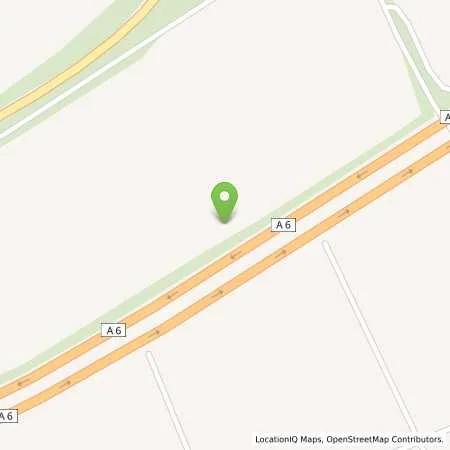 Standortübersicht der Tankstelle BAT WATTENHEIM - A6 in 67319 Wattenheim