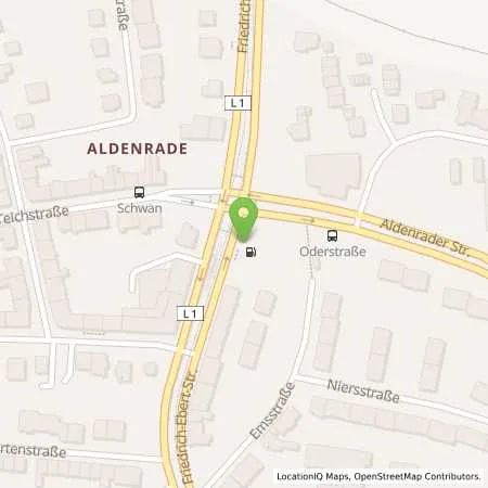 Standortübersicht der Tankstelle star Tankstelle in 47179 Duisburg