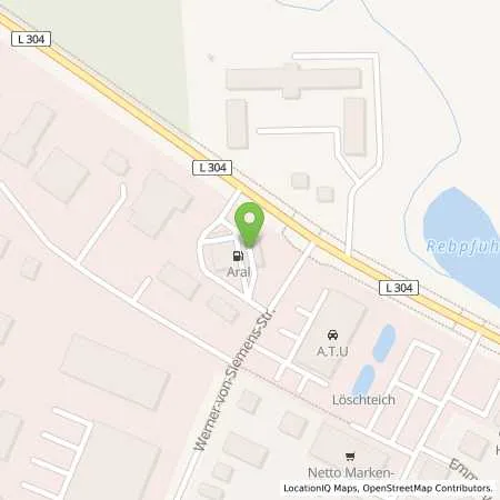 Standortübersicht der Tankstelle Aral Tankstelle in 16321 Bernau