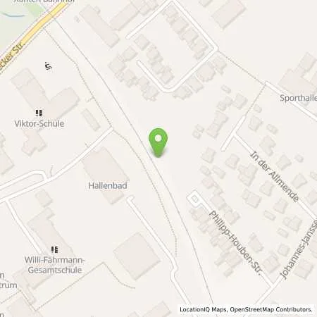 Standortübersicht der Tankstelle Kuster Oil GmbH in 46509 Xanten (Greenol)