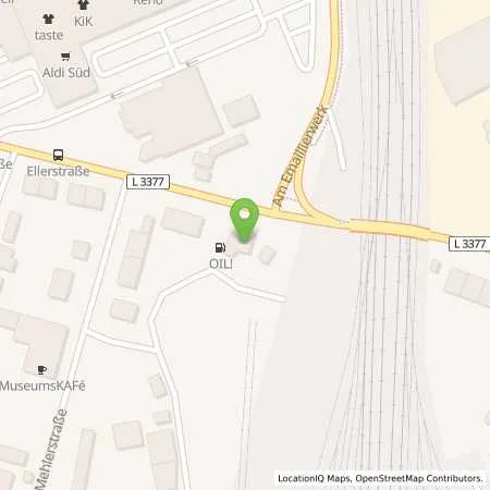 Standortübersicht der Tankstelle OIL! Tankstelle Fulda in 36043 Fulda
