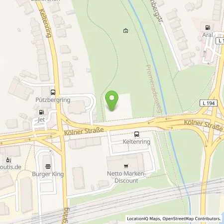 Standortübersicht der Tankstelle Aral Tankstelle in 53879 Euskirchen