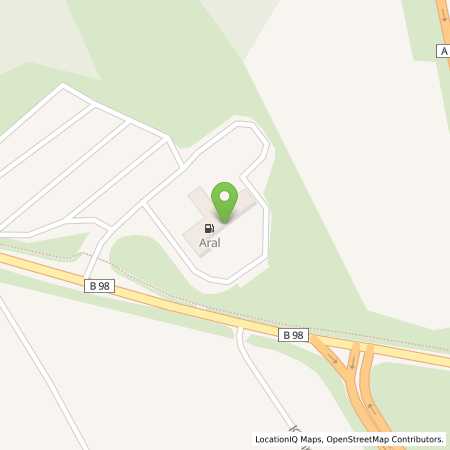 Standortübersicht der Benzin-Super-Diesel Tankstelle: Aral Tankstelle in 01561, Schönfeld