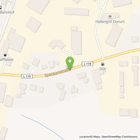 Standortübersicht der Tankstelle star Tankstelle in 27639 Wurster Nordseeküste