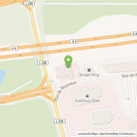 Standortübersicht der Tankstelle Aral Tankstelle in 52249 Eschweiler