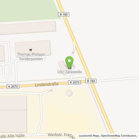 Standortübersicht der Benzin-Super-Diesel Tankstelle: OIL! Tankstelle Weißandt-Gölzau in 06369, Weißandt-Gölzau