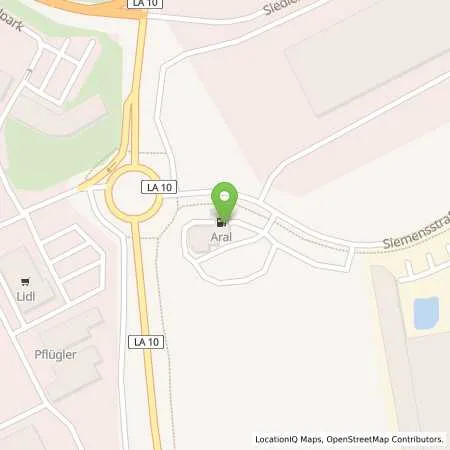 Standortübersicht der Tankstelle Aral Tankstelle in 84109 Wörth a. d. Isar