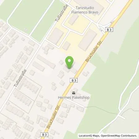 Standortübersicht der Tankstelle bft Tankstelle Tank-Center Mayer GmbH in 76646 Bruchsal