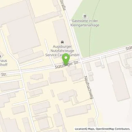 Standortübersicht der Tankstelle Aral Tankstelle in 86165 Augsburg