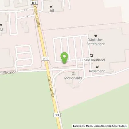 Standortübersicht der Tankstelle star Tankstelle in 29303 Bergen