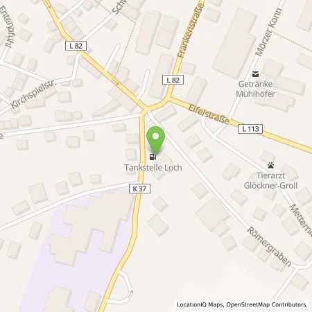 Standortübersicht der Tankstelle Freie Tankstelle in 56294 Münstermaifeld