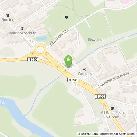 Standortübersicht der Tankstelle Shell Crailsheim Ellwanger Str. 7 in 74564 Crailsheim