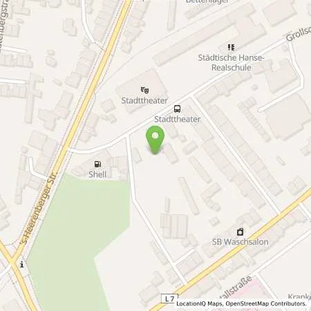 Standortübersicht der Tankstelle Shell Emmerich Grollscher Weg 25 in 46446 Emmerich