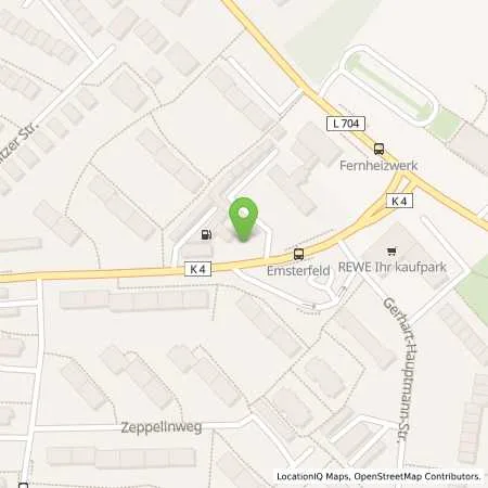 Standortübersicht der Tankstelle Shell Hagen K.E.Osthaus-Str. 77 in 58093 Hagen