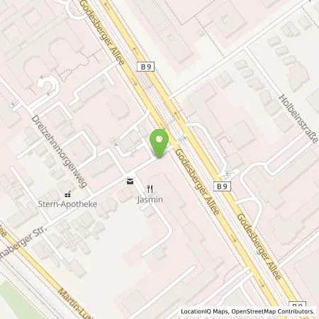 Standortübersicht der Tankstelle Aral Tankstelle in 53175 Bonn