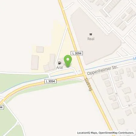 Standortübersicht der Tankstelle Aral Tankstelle in 64521 Groß-Gerau