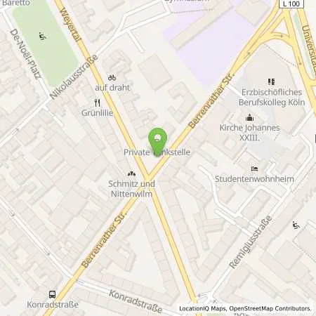 Standortübersicht der Tankstelle star Tankstelle in 50937 Köln