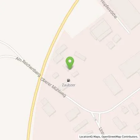 Standortübersicht der Tankstelle Zaubzer Energie in 93133 Burglengenfeld