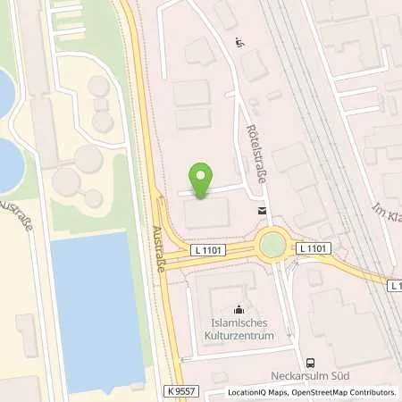 Standortübersicht der Tankstelle ED-Neckarsulm in 74172 Neckarsulm