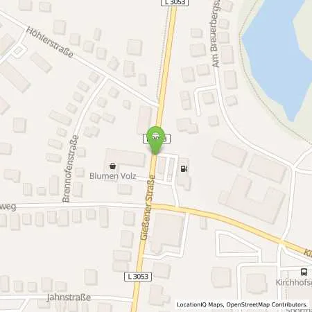 Standortübersicht der Tankstelle Aral Tankstelle in 35423 Lich